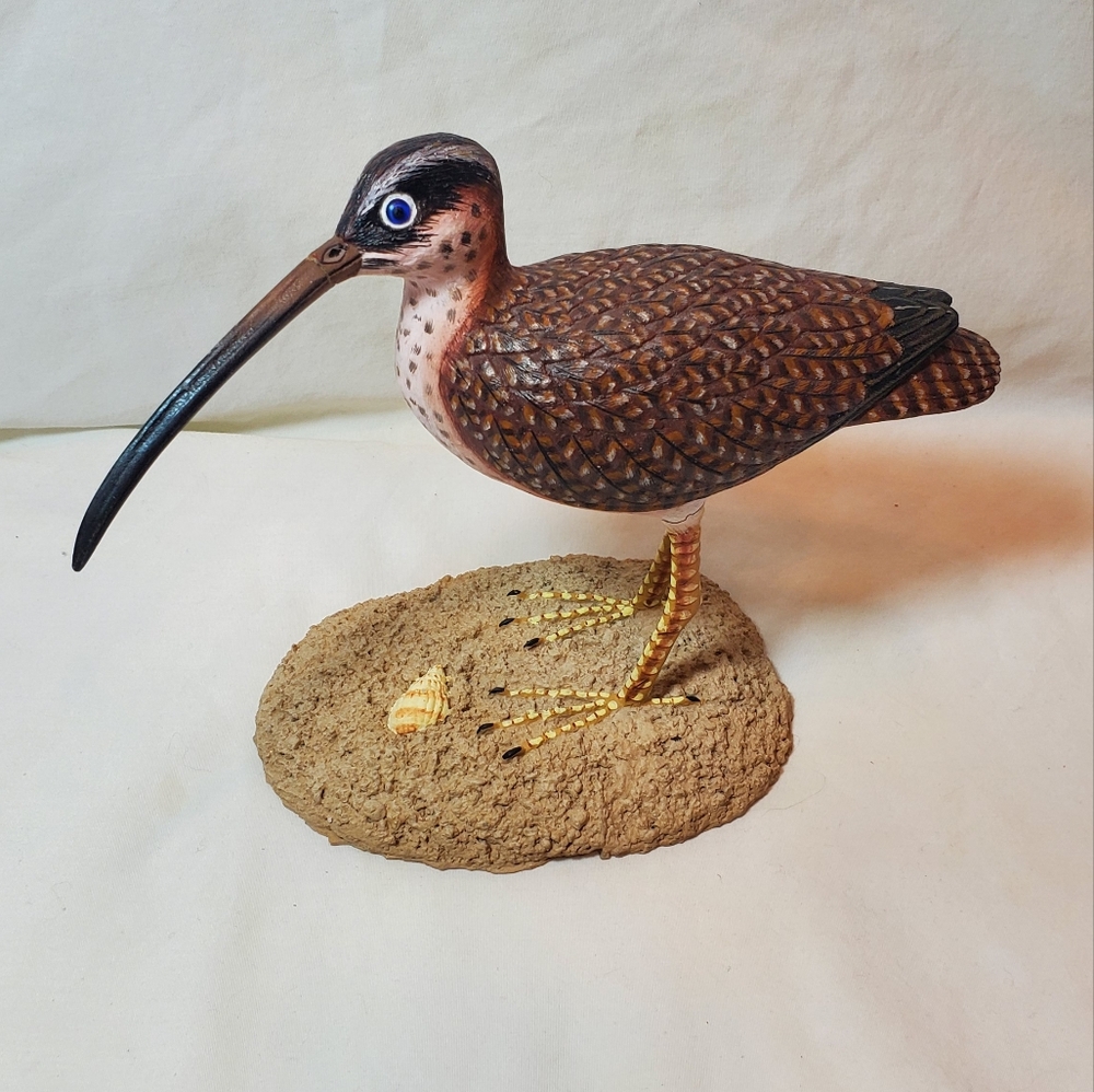 Long Billed Dowiger Vintage Land & Sea Collectibles Figurine Bird Sculpture